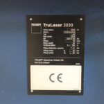 Stroj TruLaser 3030 (L20) k prodeji